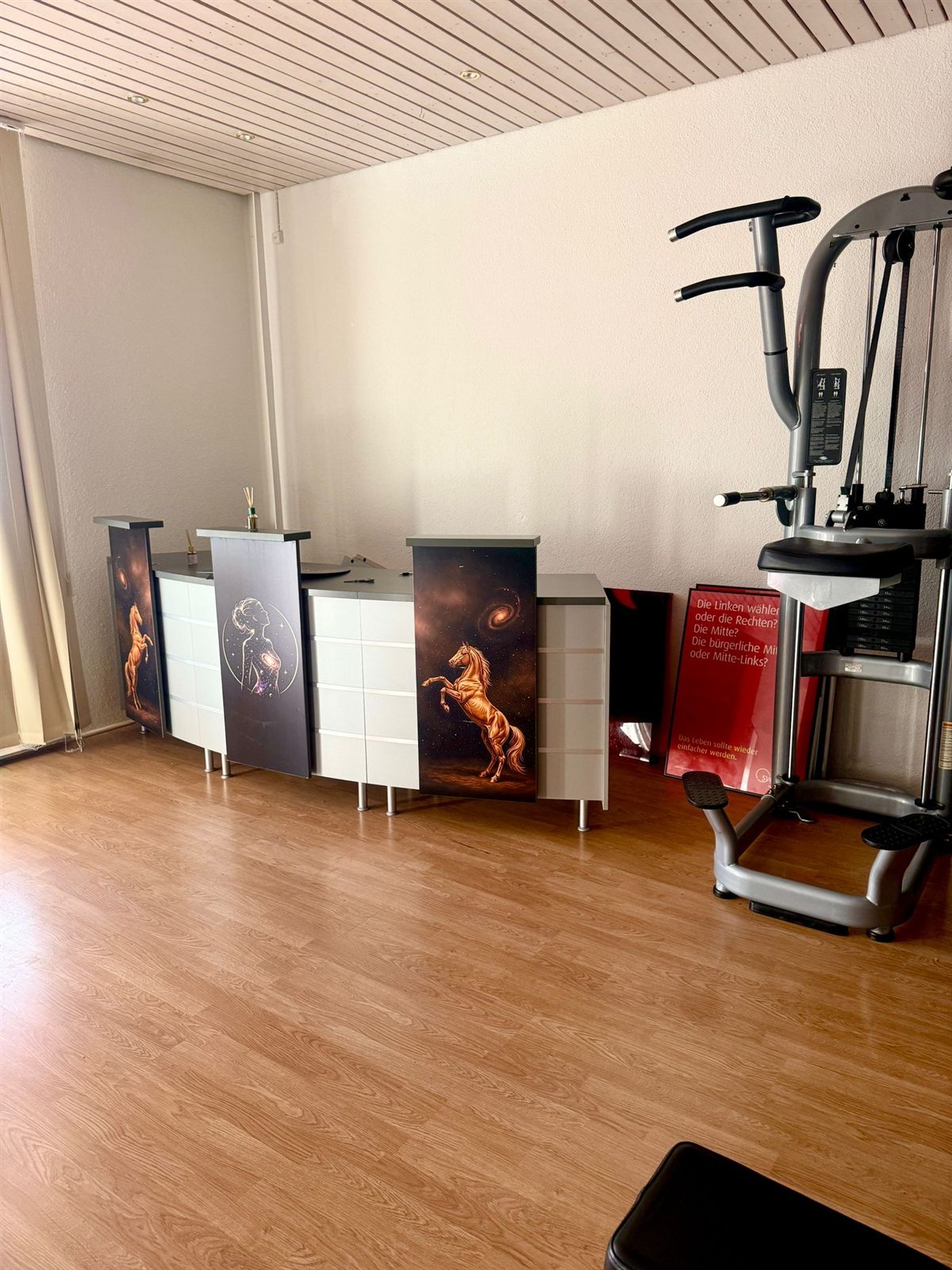 Empfangsbereich im ANNA FITNESS LADY3 Studio